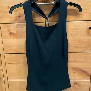 Armani Black Sleeveless Top